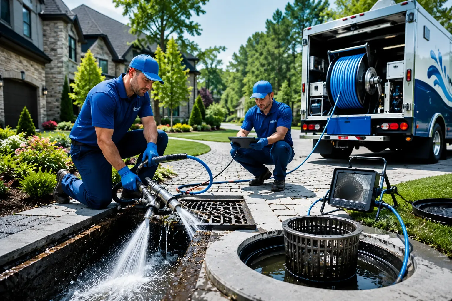 Local outdoor drain cleaning professionals in Pequannock, NJ