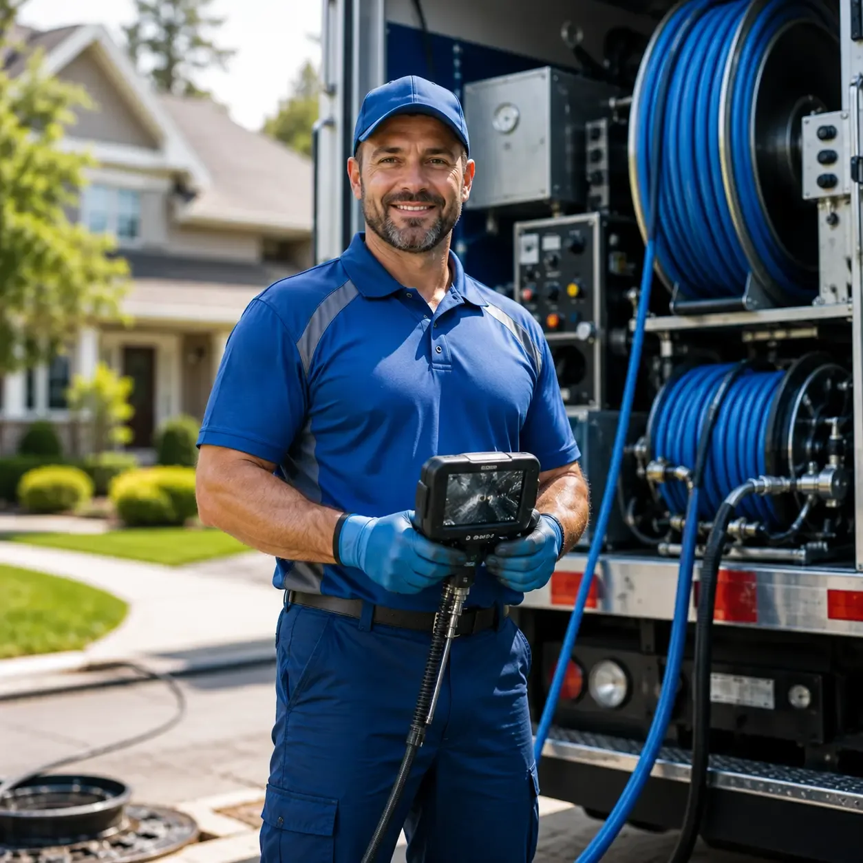 Local outdoor drain cleaning specialists in Pequannock, NJ